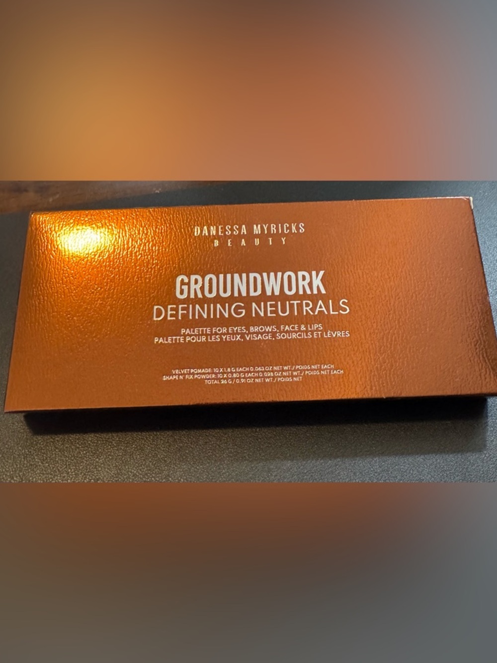Danessa Myricks Beauty Groundwork Defining Neutrals Palette - Copper